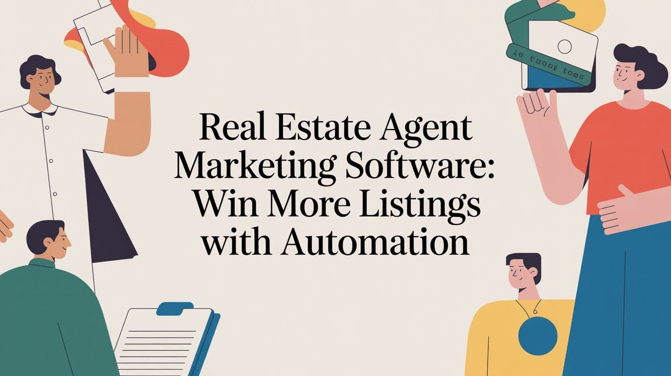 Real estate agent marketing software: Win more listings with automation