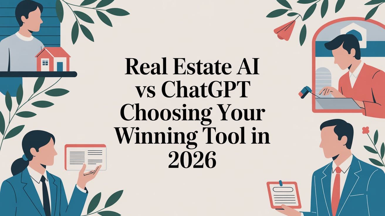 Real Estate AI vs ChatGPT Choosing Your Winning Tool in 2026