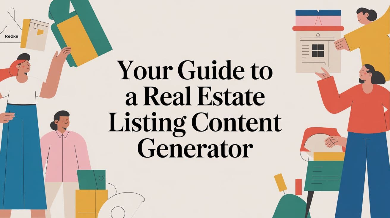 Your Guide to a Real Estate Listing Content Generator