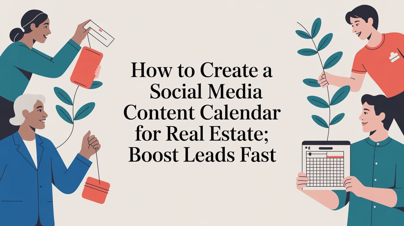 How to Create a Social Media Content Calendar for Real Estate: Boost Leads Fast
