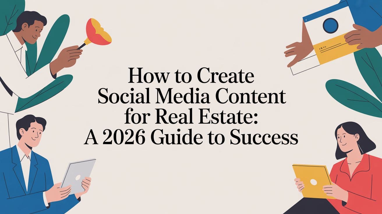 How to Create Social Media Content for Real Estate: A 2026 Guide to Success