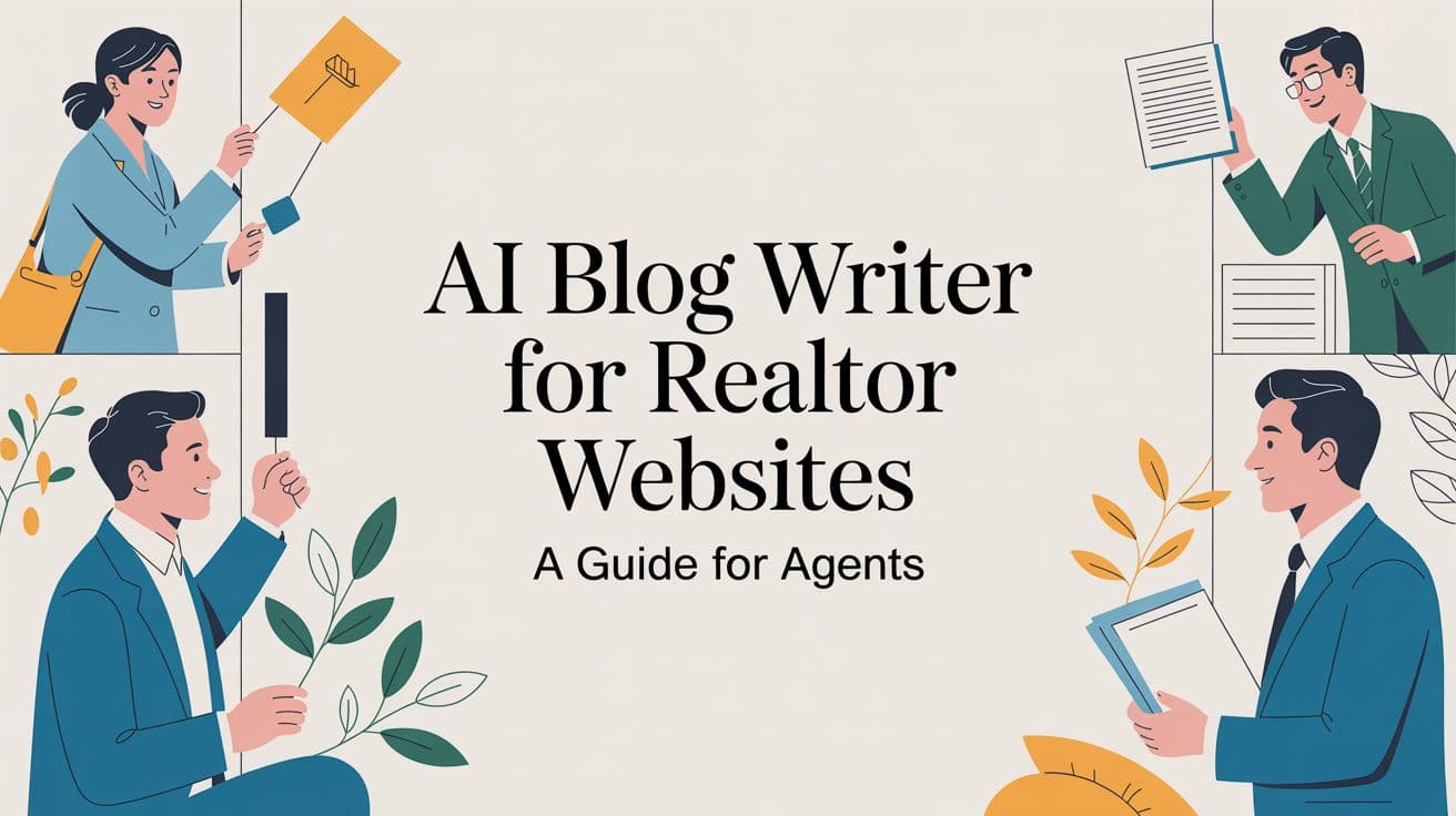 AI Blog Writer for Realtor Websites A Guide for Agents