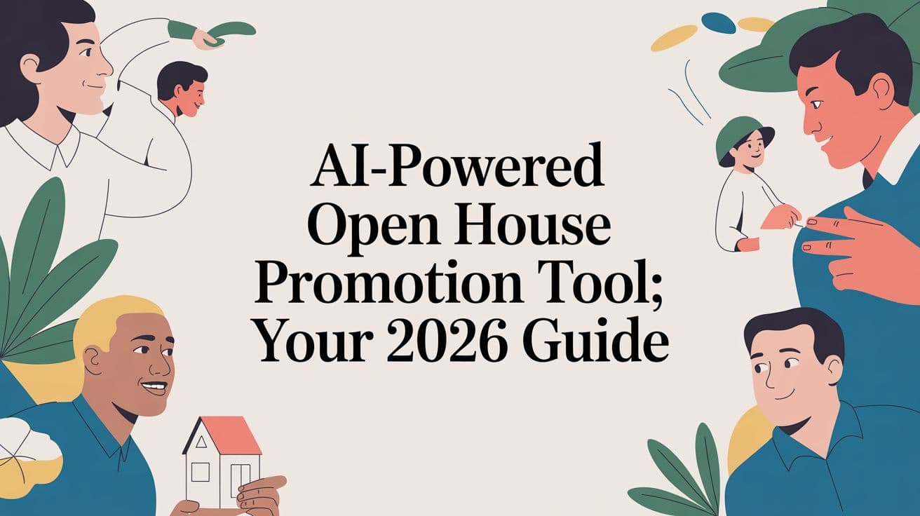 AI-Powered Open House Promotion Tool: Your 2026 Guide