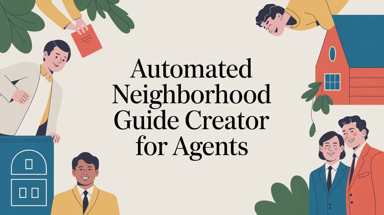 Automated Neighborhood Guide Creator for Agents