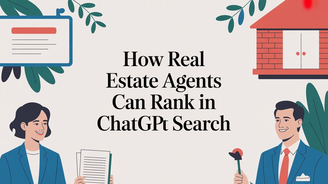 How Real Estate Agents Can Rank in ChatGPT Search