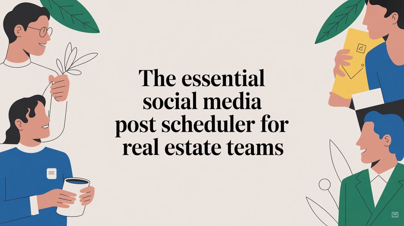 The Essential Social Media Post Scheduler for Real Estate Teams
