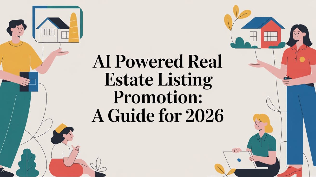 AI Powered Real Estate Listing Promotion: A Guide for 2026