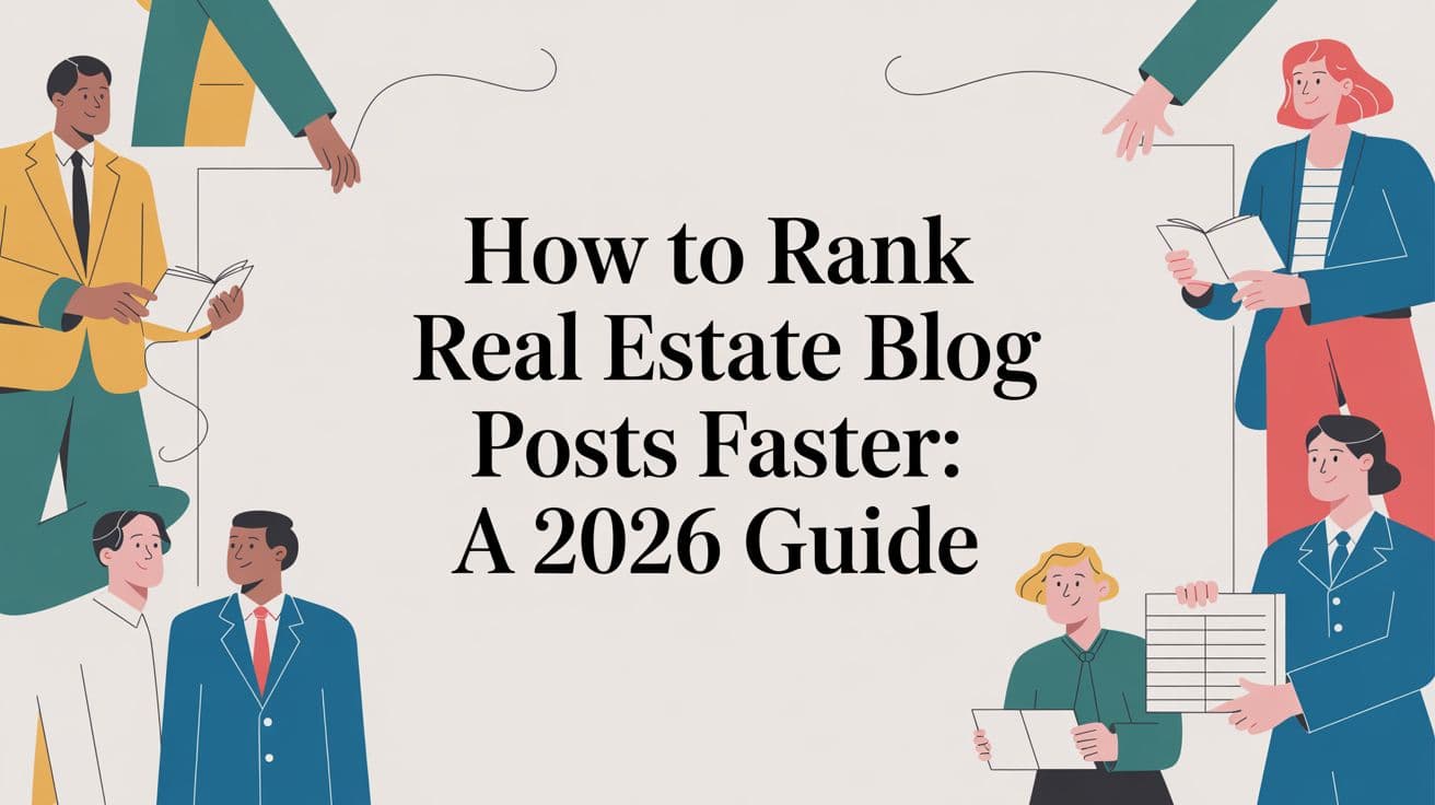 How to Rank Real Estate Blog Posts Faster: A 2026 Guide