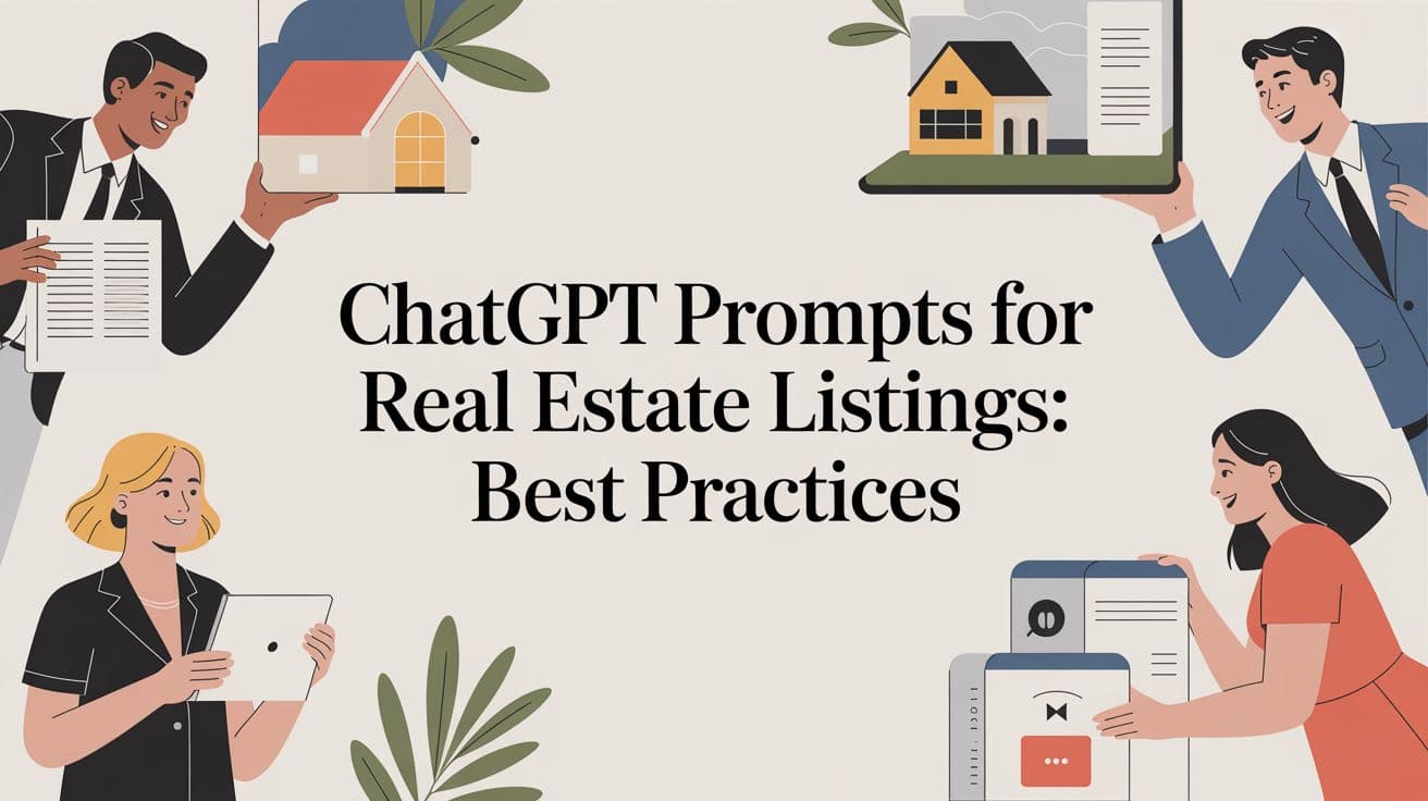 ChatGPT Prompts for Real Estate Listings: Best Practices